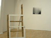 Sólveig Aðalsteinsdóttir, installation view 2008, wood paint, silvergelatine photograph, ASÍ Art Museum, Reykjavík