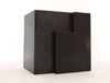 Carles Valverde, untitled, 2001, patinated steel, Ed. 2/6, 12 x 12 x 8 cm, 2 parts