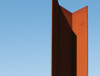 Carles Valverde, 2005, corten steel, 900 x 210 x 150 cm, public commission Llucmajor (Mallorca)